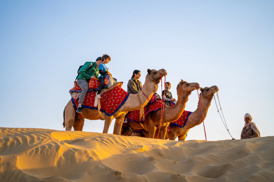 Camel Safari in Jaisalmer – Anantam Resort